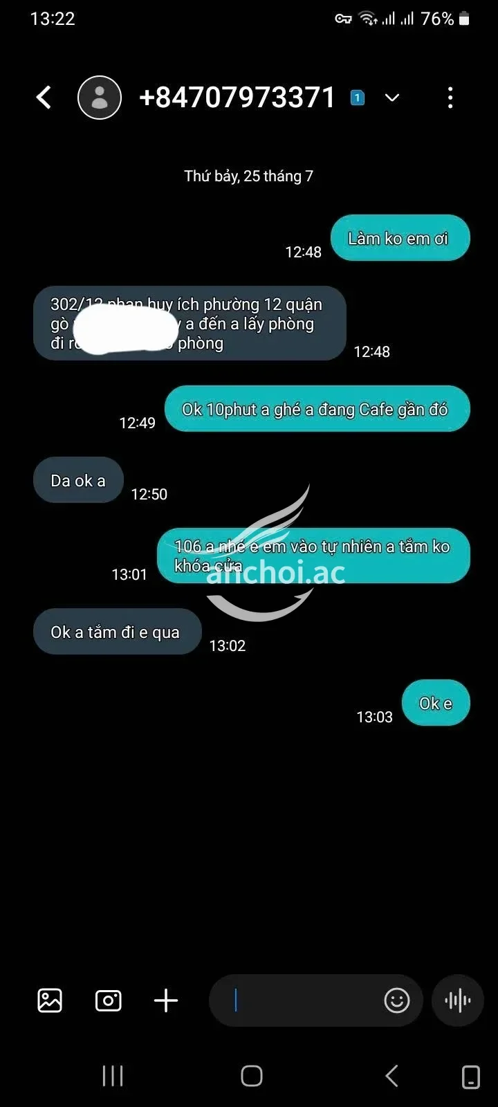 Ảnh checker Phulonmaybay chụp khi gặp ❤️Gia Hân❤️Làm Tình Điêu Luyện, Ân Cần Như Người Tình (ảnh 2/5)