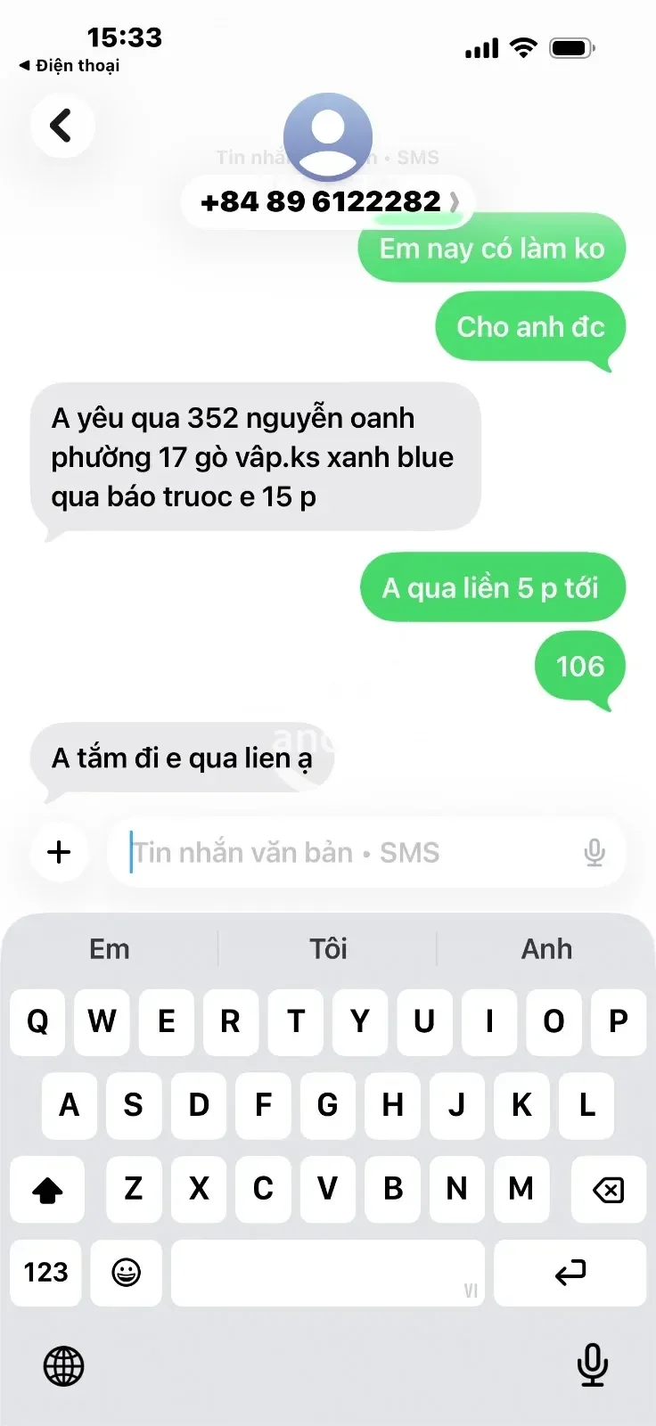 Ảnh checker Hongdao1@@ chụp khi gặp CUM ALO cia  BỐI NHI lolite NHỎ NHẮN TRÊ TRUNG  GÁI ĐÔI MƯƠI (ảnh 5/5)