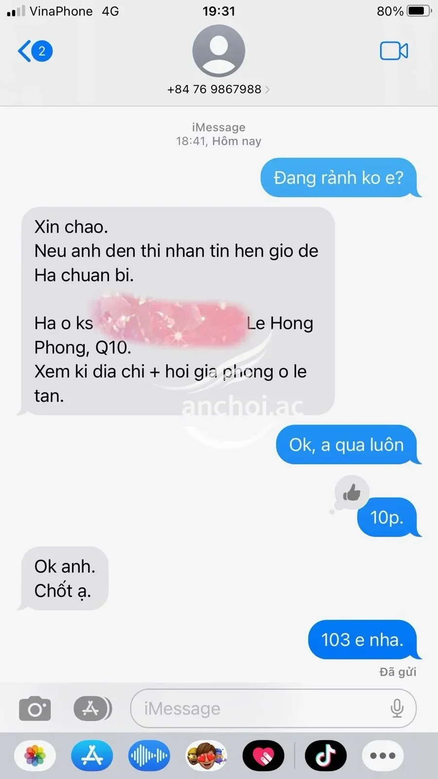 Ảnh checker Long Mã chụp khi gặp TRÚC HÀ - SELLER TÀI CHÍNH (ảnh 4/4)