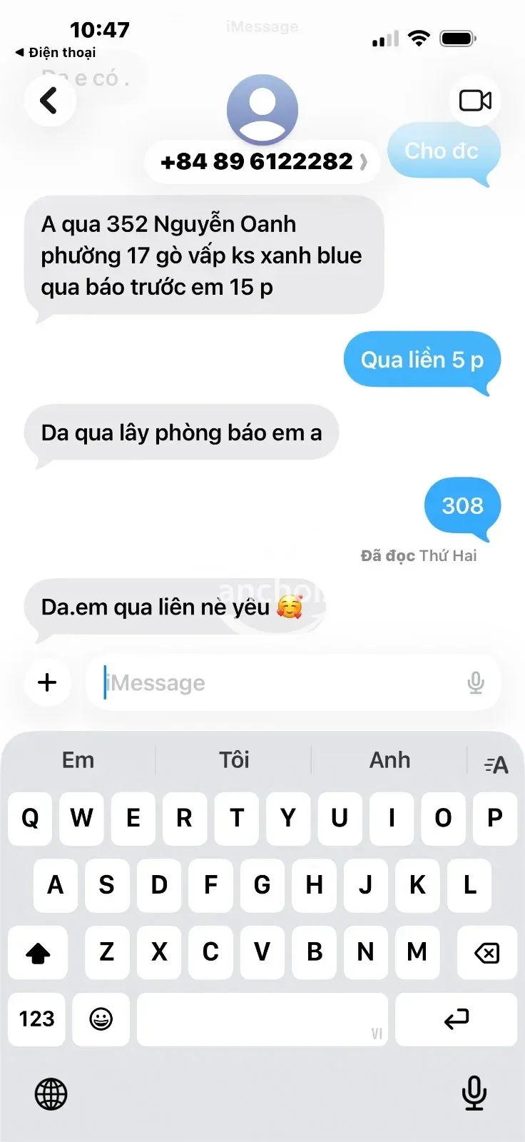 Ảnh checker Dittradem chụp khi gặp CUM ALO cia  BỐI NHI lolite NHỎ NHẮN TRÊ TRUNG  GÁI ĐÔI MƯƠI (ảnh 2/4)