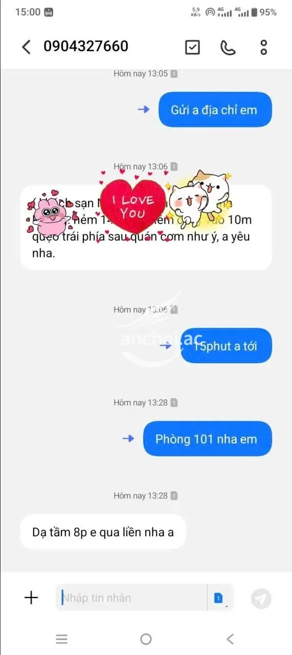 Ảnh checker Thang chụp khi gặp ❤️ KIM NGÂN❤️ DÂM NỮ DÁNG XINH CHIỀU KHÁCH CỰC TÌNH CẢM (ảnh 5/5)