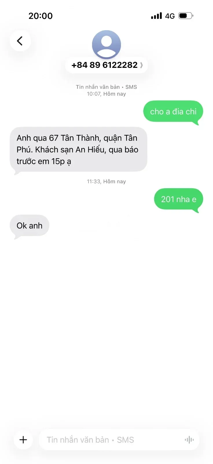 Ảnh checker lacmanhan chụp khi gặp CUM ALO cia  BỐI NHI lolite NHỎ NHẮN TRÊ TRUNG  GÁI ĐÔI MƯƠI (ảnh 2/4)