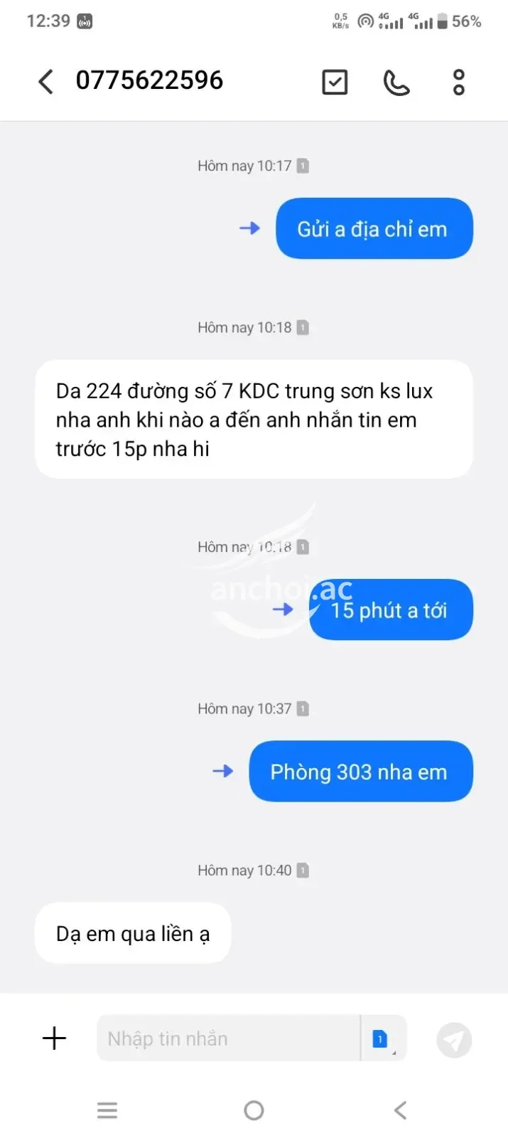 Ảnh checker Dangtv chụp khi gặp LILY CÔ EM SĂN CHẮC TÌNH CẢM NHẸ NHÀN (ảnh 5/5)