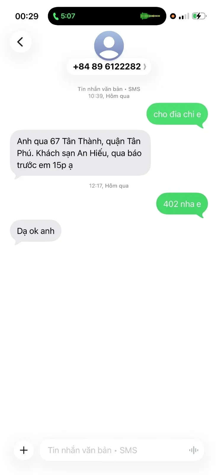 Ảnh checker ducphat chụp khi gặp CUM ALO cia  BỐI NHI lolite NHỎ NHẮN TRÊ TRUNG  GÁI ĐÔI MƯƠI (ảnh 1/4)