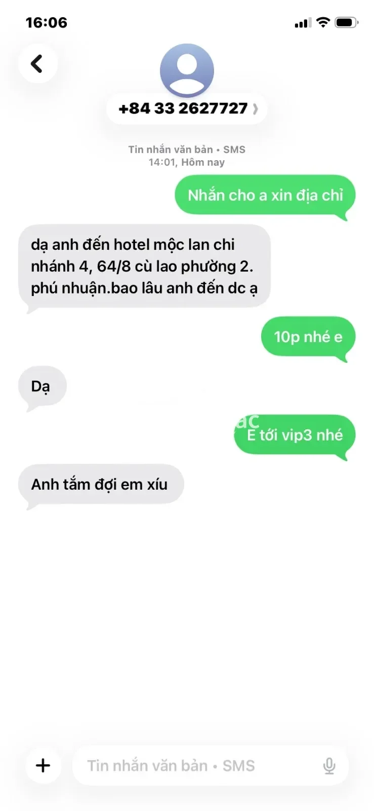Ảnh checker Đụ dai chụp khi gặp Thảo Sammy - Massage cực phê (ảnh 4/4)