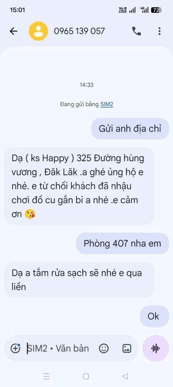 Ảnh checker Vân Anh chụp khi gặp Thùy Linh 💋Gái Ngoan Hàng Ngon Ăn Đức Tầm Giá Chiều Chuộn Nhiệt Tình Hơn Ny Yêu (ảnh 2/4)