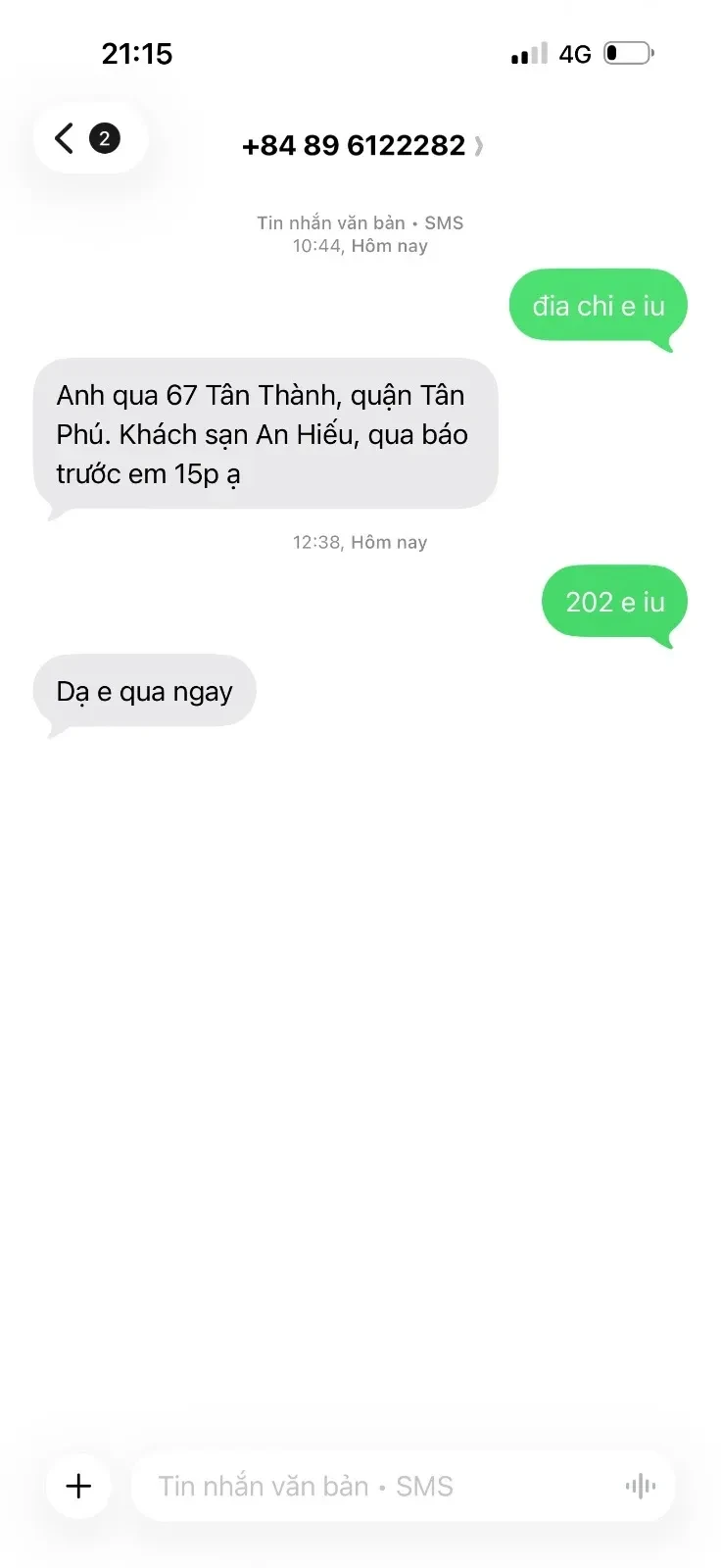 Ảnh checker sieuquang chụp khi gặp CUM ALO cia  BỐI NHI lolite NHỎ NHẮN TRÊ TRUNG  GÁI ĐÔI MƯƠI (ảnh 1/4)