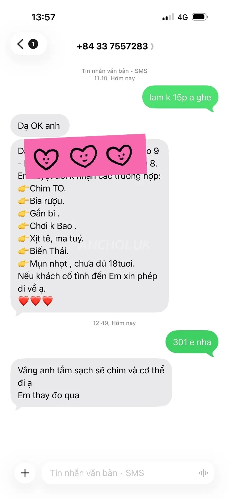Ảnh checker hoangchanh chụp khi gặp ❤️Huyền Baby❤️ - XINH ĐẸP QUYẾN RŨ - BODY RỰC LỬA - YÊU CHIỀU TÌNH CẢM - CẢM GIÁC KHÓ PHAI (ảnh 3/4)