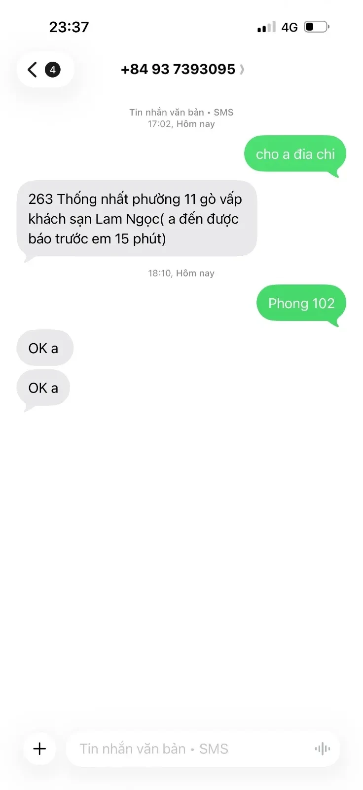 Ảnh checker uyenchan chụp khi gặp Thảo Nhi GÁI GỌI XINH XẮN VÚ KHỦNG DÂM NGON SỐ 1 (ảnh 1/5)