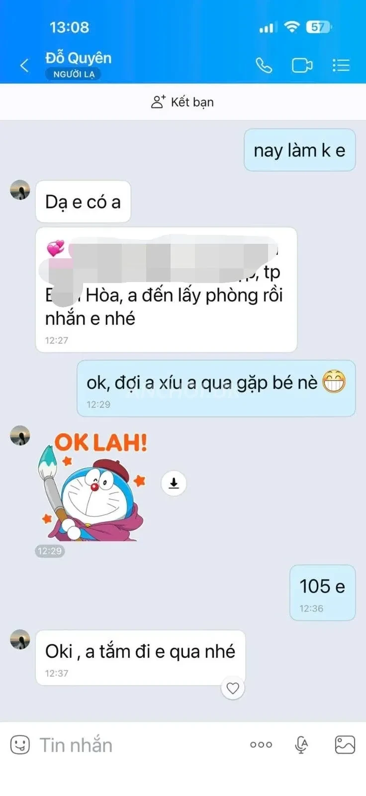 Ảnh checker Tần Vô Nhân chụp khi gặp ❤ ĐỖ QUYÊN ❤️  GẠO TRẮNG NƯỚC TRONG MIỀN TÂY XINH TƯƠI (ảnh 3/5)