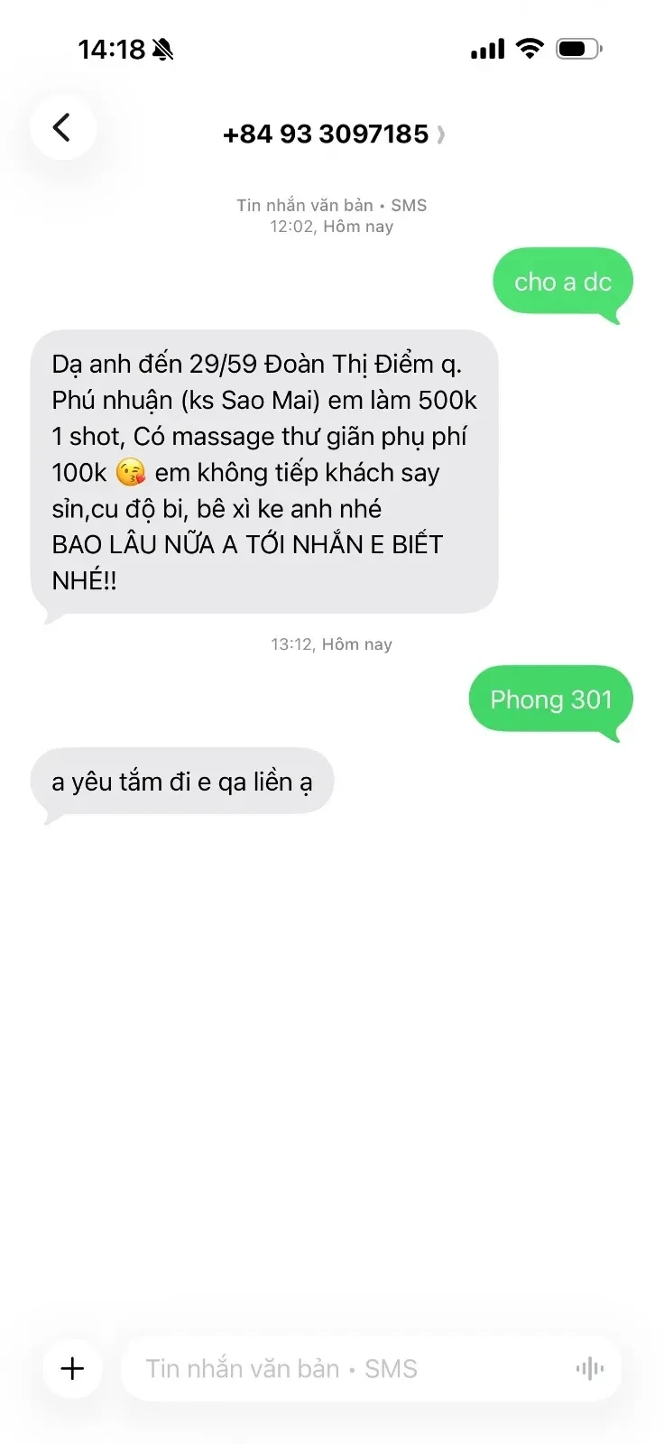 Ảnh checker huuduc1998 chụp khi gặp NGỌC ANH BABY SIÊU PHẨM MAX NGON ĐỈNH NHẤT SEVER (ảnh 3/4)