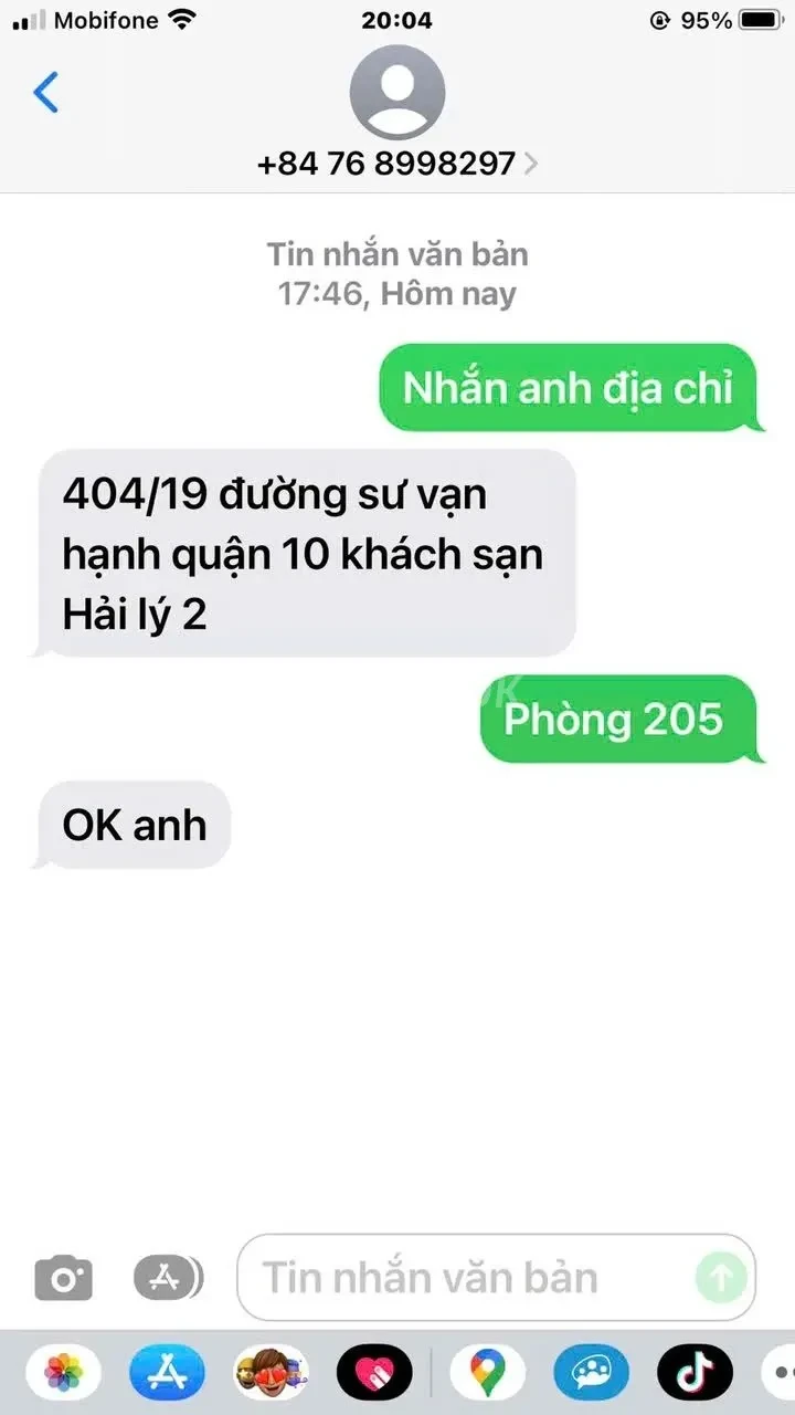 Ảnh checker Yesterdays chụp khi gặp LINH ĐA _ SIÊU DÂM +MASSAGE.  THÁI +TRUNG QUỐC  (ảnh 4/4)