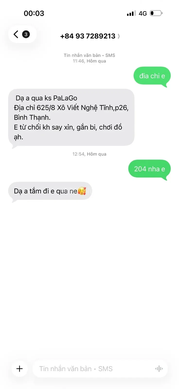 Ảnh checker khaluanbang chụp khi gặp LINH MIU Chiếc lưỡi đẳng cấp sever gaigu (ảnh 2/5)