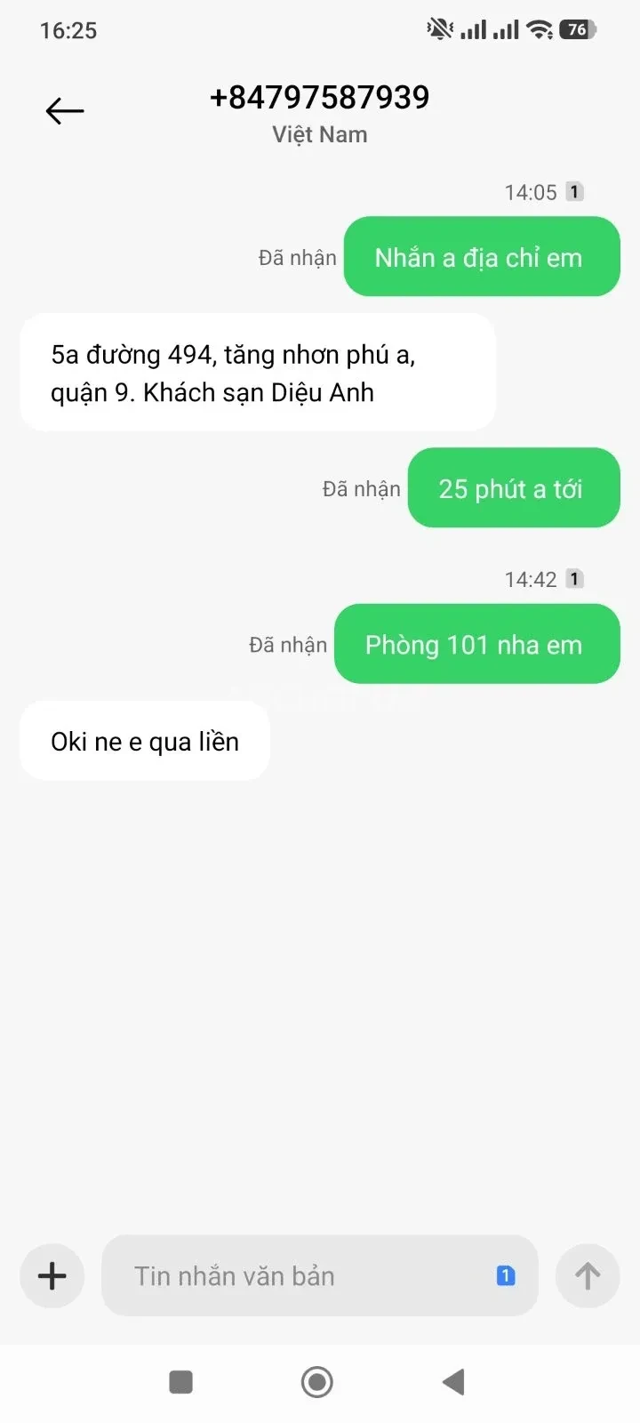 Ảnh checker Gianhu chụp khi gặp VIP ⭐Như Ý Vú Bự Mộng Nước Phục Vụ Như Nhân Tình (ảnh 4/4)