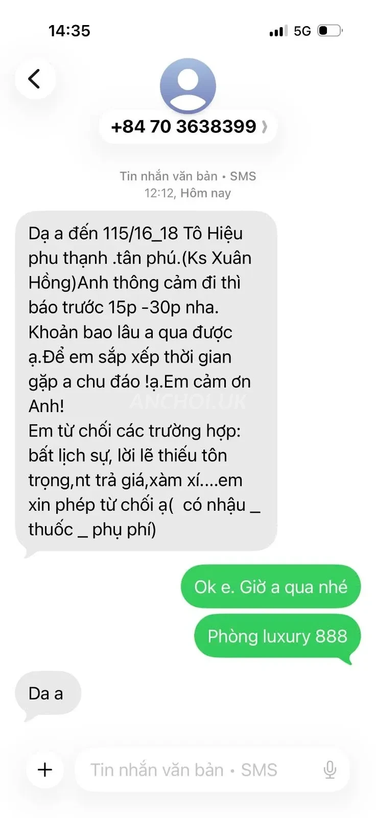 Ảnh checker Tùng anh chụp khi gặp PGA-Fuck- An Nhiên Gợi Cảm - Sexy Vú To Mông Bự Chân Dài Body Chuẩn, Kĩ Năng Làm Tình Điêu Luyện Kĩ Thuật Massage Thái Cực Phê (ảnh 5/5)