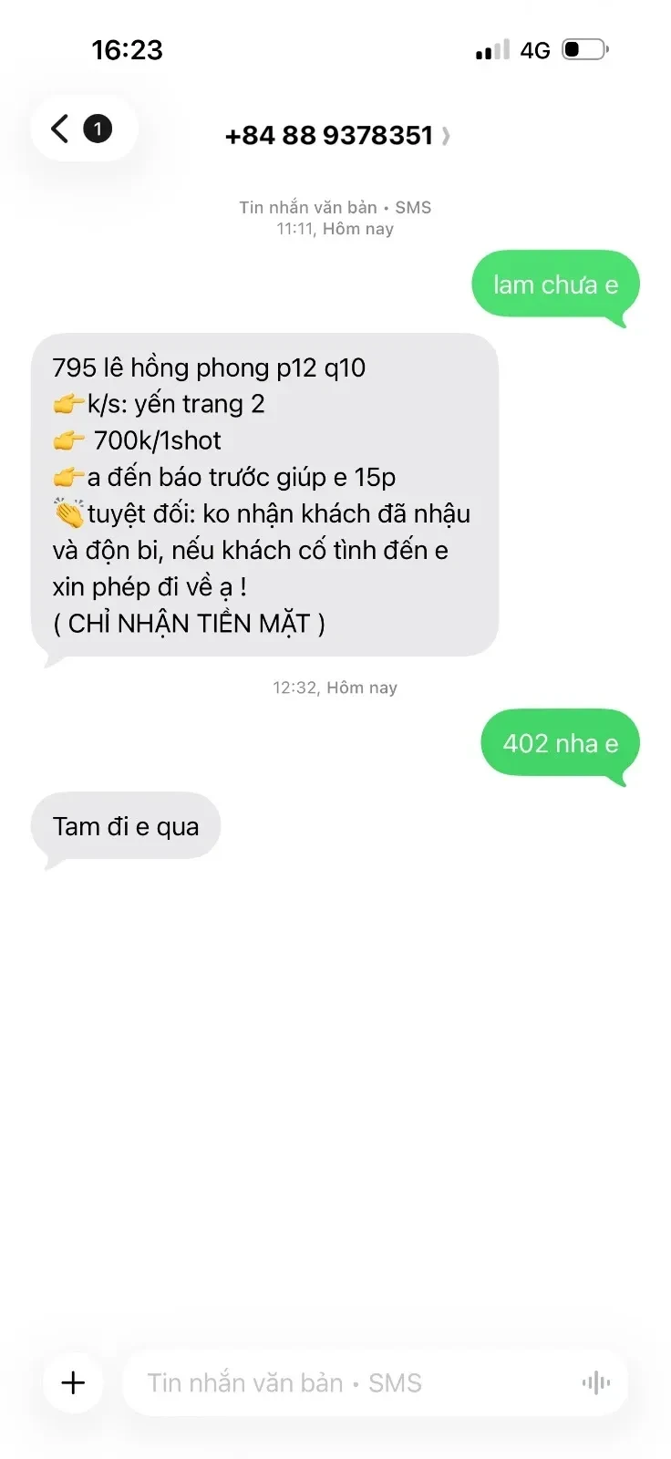 Ảnh checker hungcuongcuong chụp khi gặp  HÀ LINH - - XINH SANG GỢI TÌNH - VÚ TO BODY ĐẸP - KỸ NĂNG LÀM TÌNH CUỐN HÚT (ảnh 3/5)