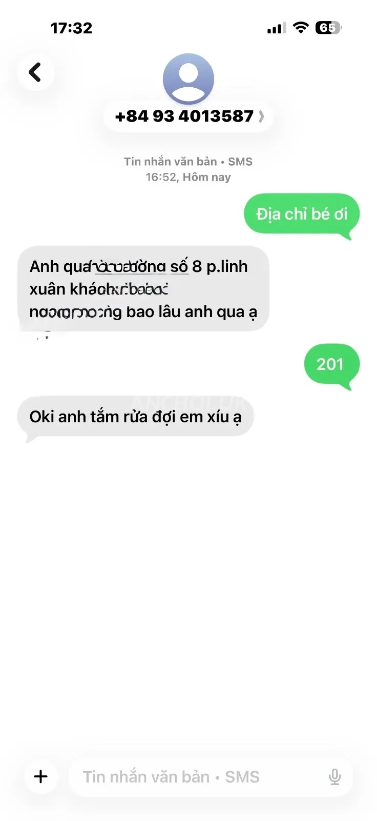 Ảnh checker Conduongdua chụp khi gặp ❣️TRÀ MY❣️XINH DÂM - LÀM TÌNH CHUYÊN NGHIỆP (ảnh 3/4)