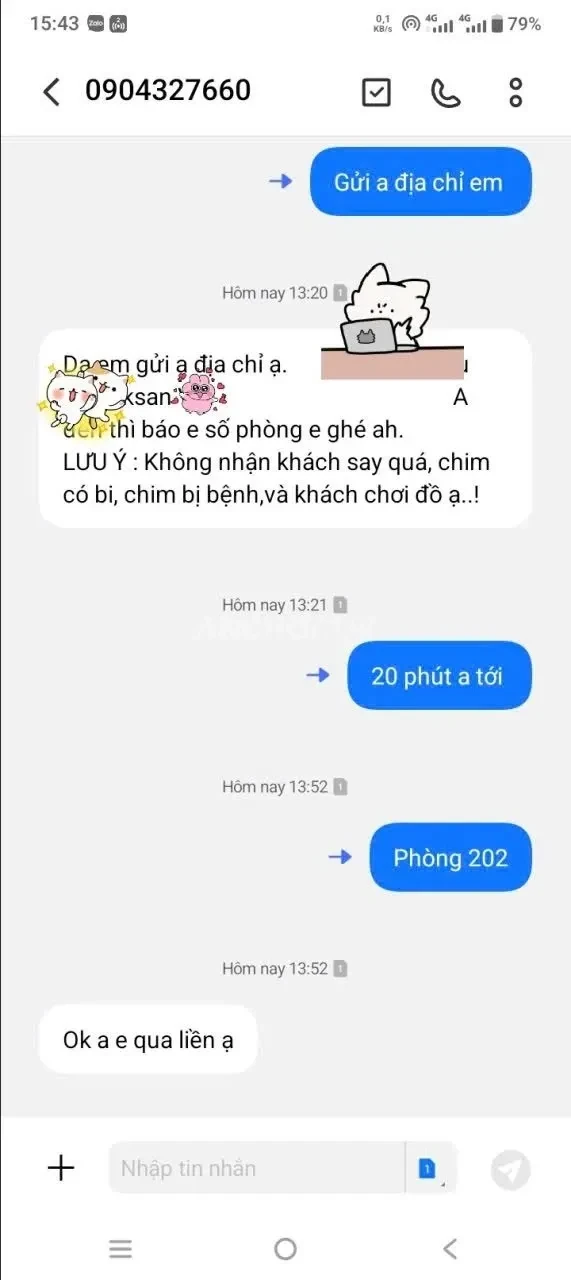 Ảnh checker Hongtinh chụp khi gặp ❤️ KIM NGÂN❤️ DÂM NỮ DÁNG XINH CHIỀU KHÁCH CỰC TÌNH CẢM (ảnh 4/4)