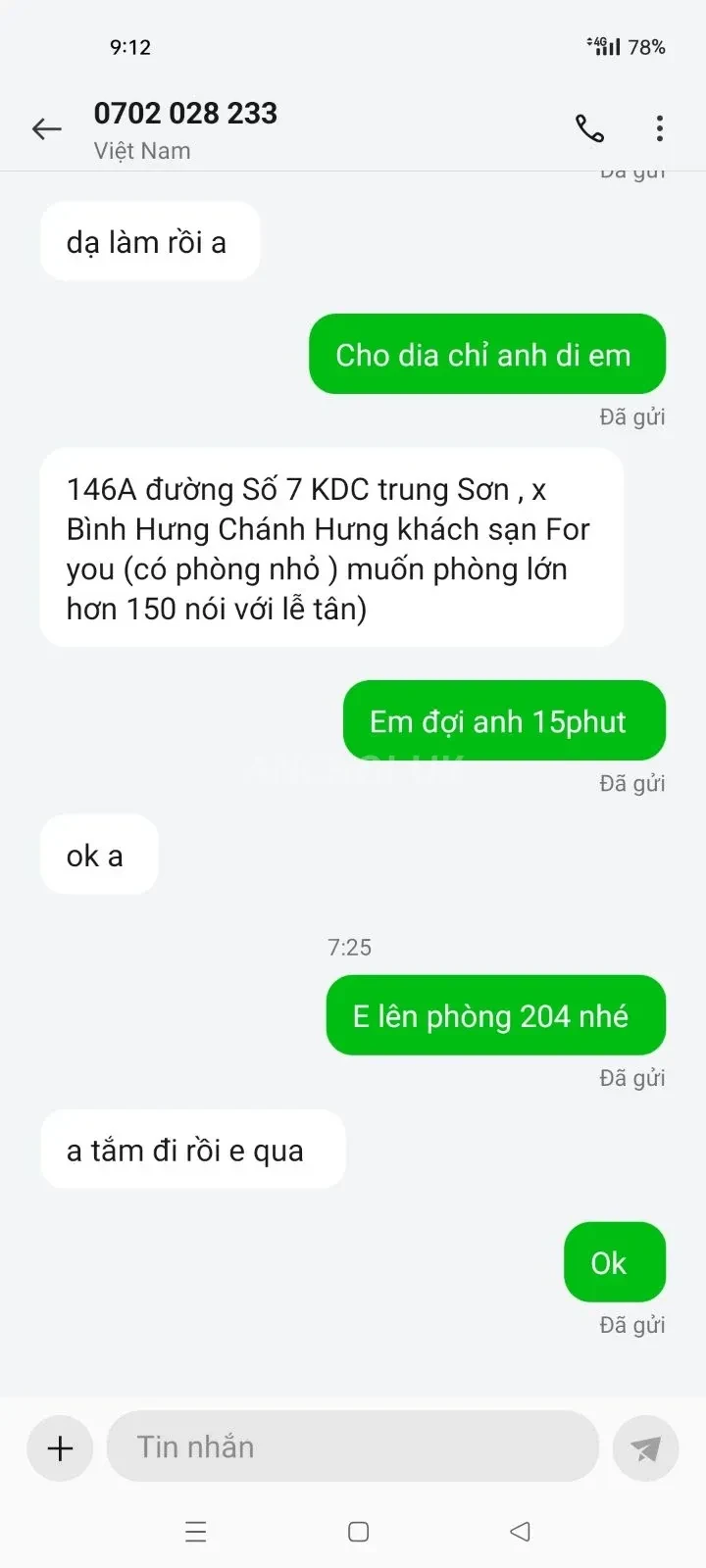 Ảnh checker Vobuiminh chụp khi gặp MINA  GÁI DÂM VÚ TO NGON, LÀM TÌNH ĐỈNH THẦN SẦU, PHÊ TÊ TÁI CÙNG EM (ảnh 3/4)