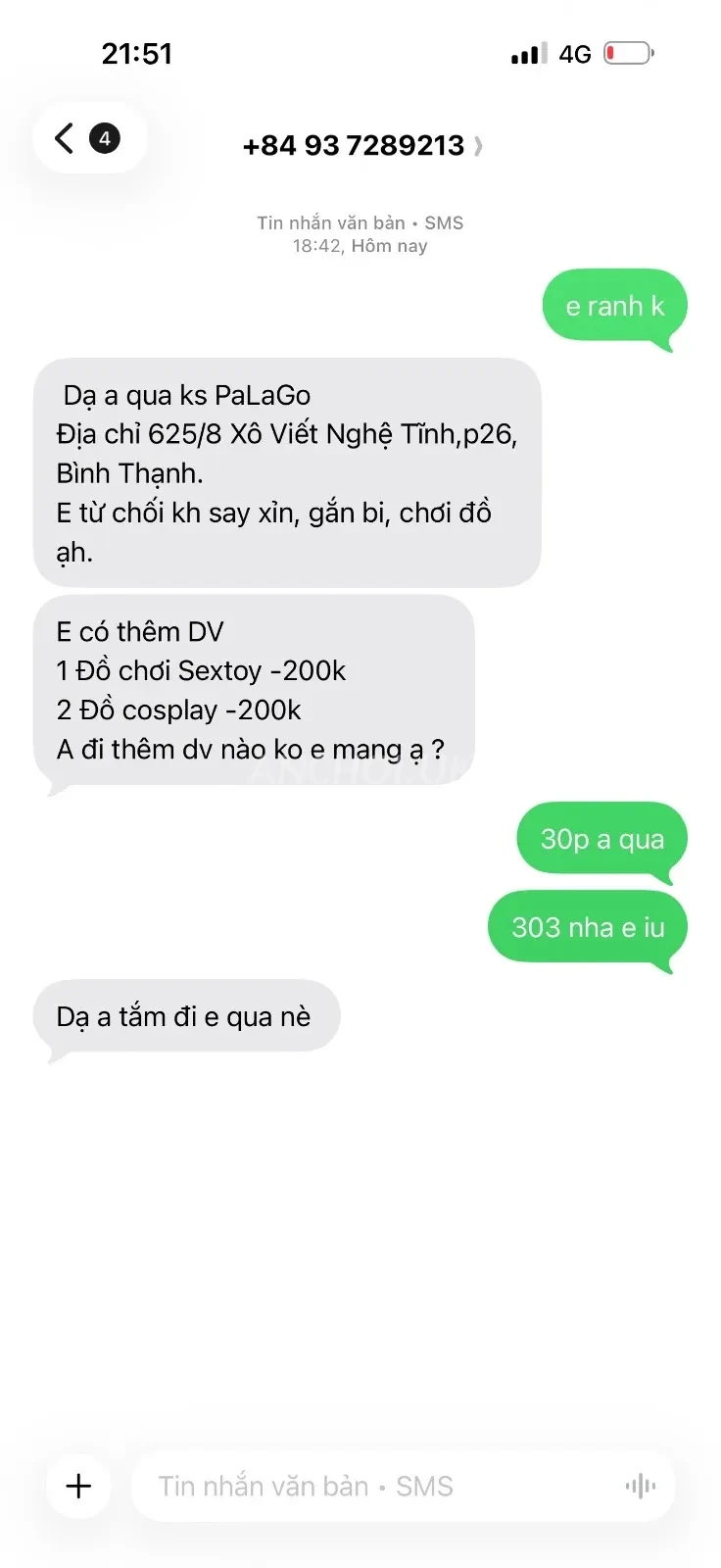 Ảnh checker trungkienphammm chụp khi gặp LINH MIU Chiếc lưỡi đẳng cấp sever gaigu (ảnh 3/4)