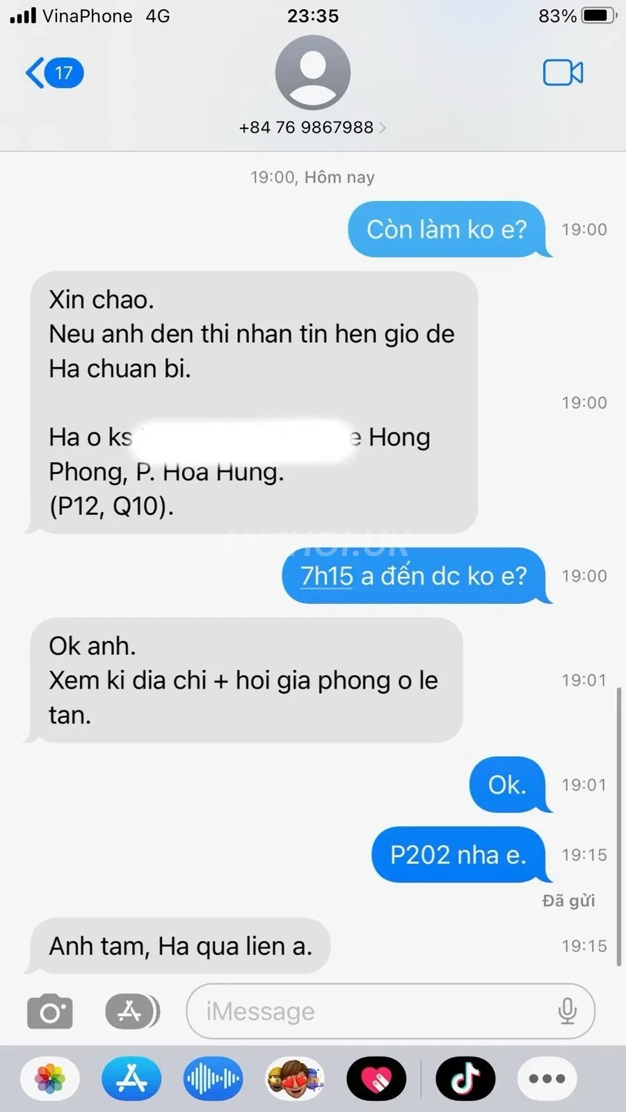 Ảnh checker Bắn 3 Phát chụp khi gặp TRÚC HÀ - SELLER TÀI CHÍNH (ảnh 5/5)