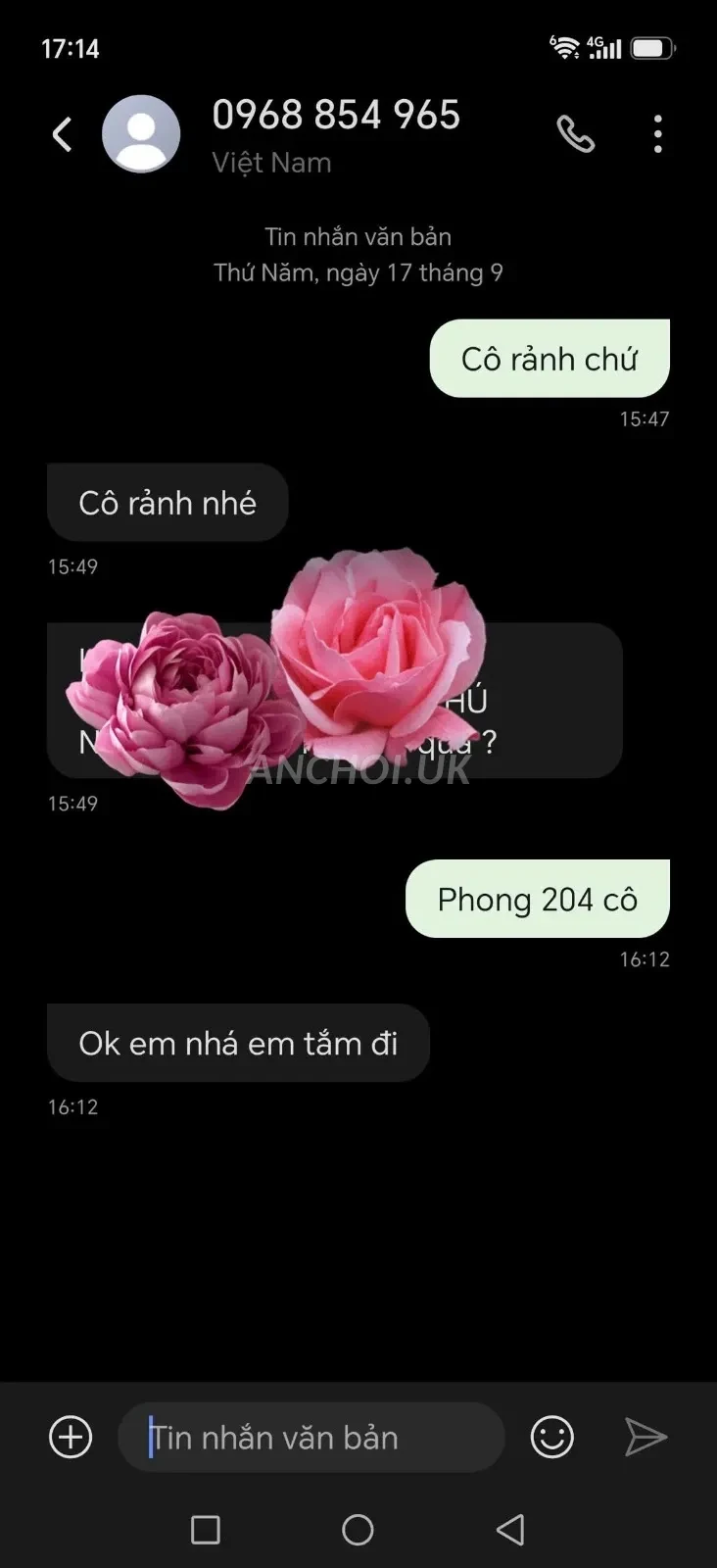 Ảnh checker Thái tử  chụp khi gặp ✨TRANG XINH 💛ĐỆ NHẤT BÍM ĐẸP THẦN DÂM FULL SERVICE (ảnh 5/5)