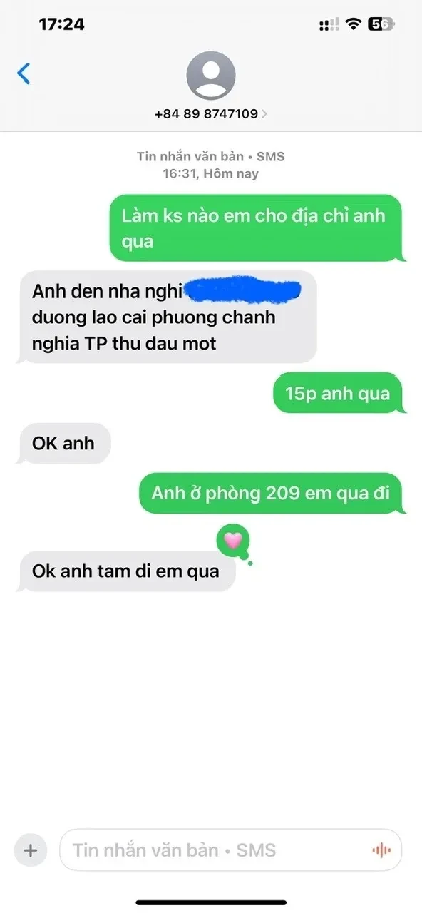 Ảnh checker TranBi chụp khi gặp 💥VIP. Huyền Trang❤️ Phục Vụ Cực Dâm Cực Sướng Cực Phê (ảnh 1/5)