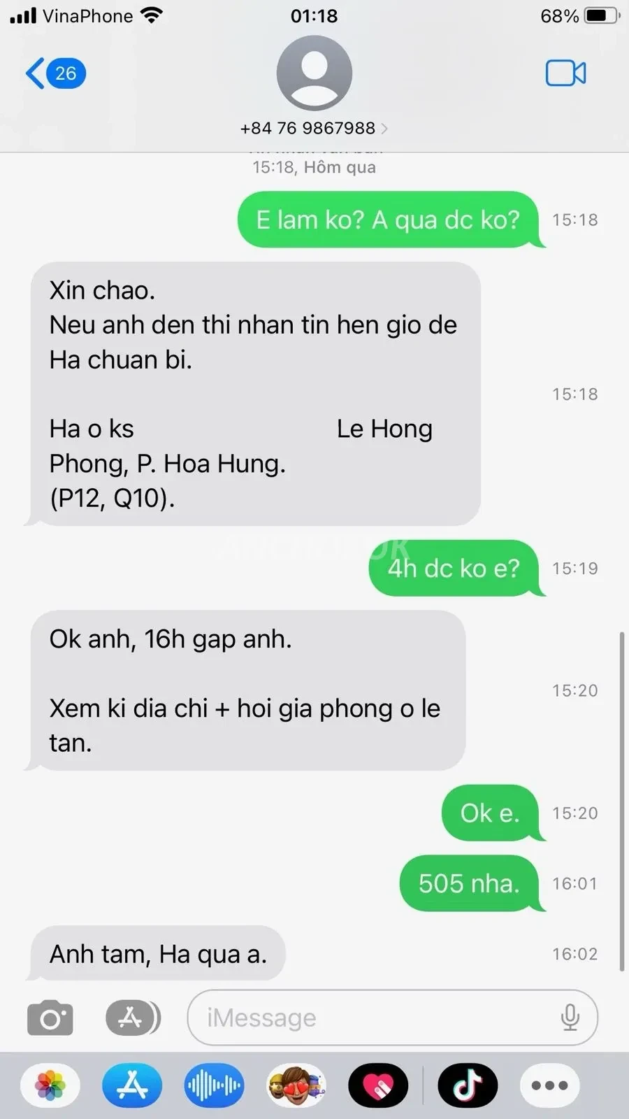 Ảnh checker Tần Cối chụp khi gặp TRÚC HÀ - SELLER TÀI CHÍNH (ảnh 5/5)
