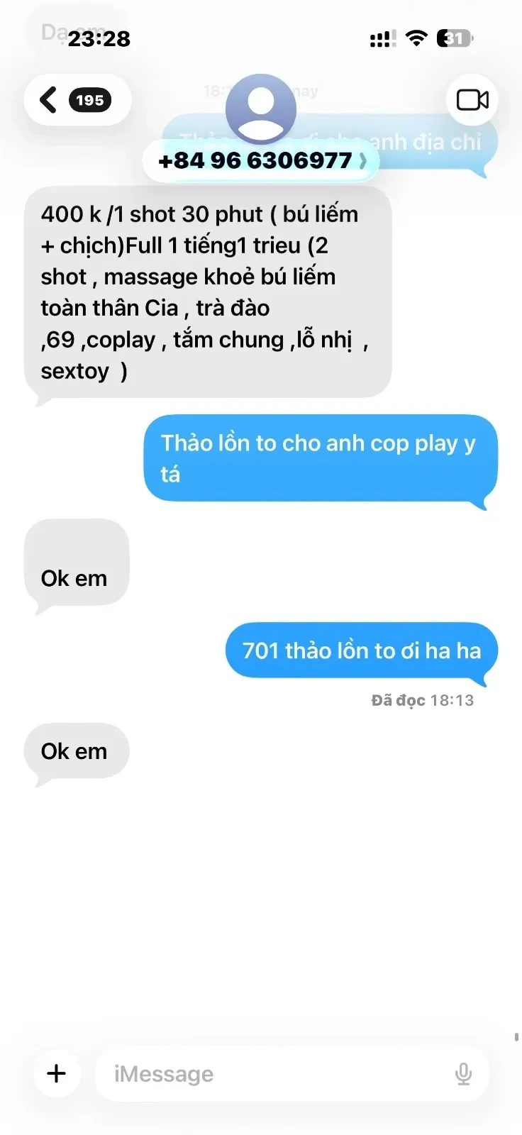 Ảnh checker Banhbeo69 chụp khi gặp 🌸 CÔ GIÁO THẢO 🌸 LỒN TO MÚP - BÚ CẶC MÚT CU CỰC PHÊ - FULL SERVICE (ảnh 4/5)