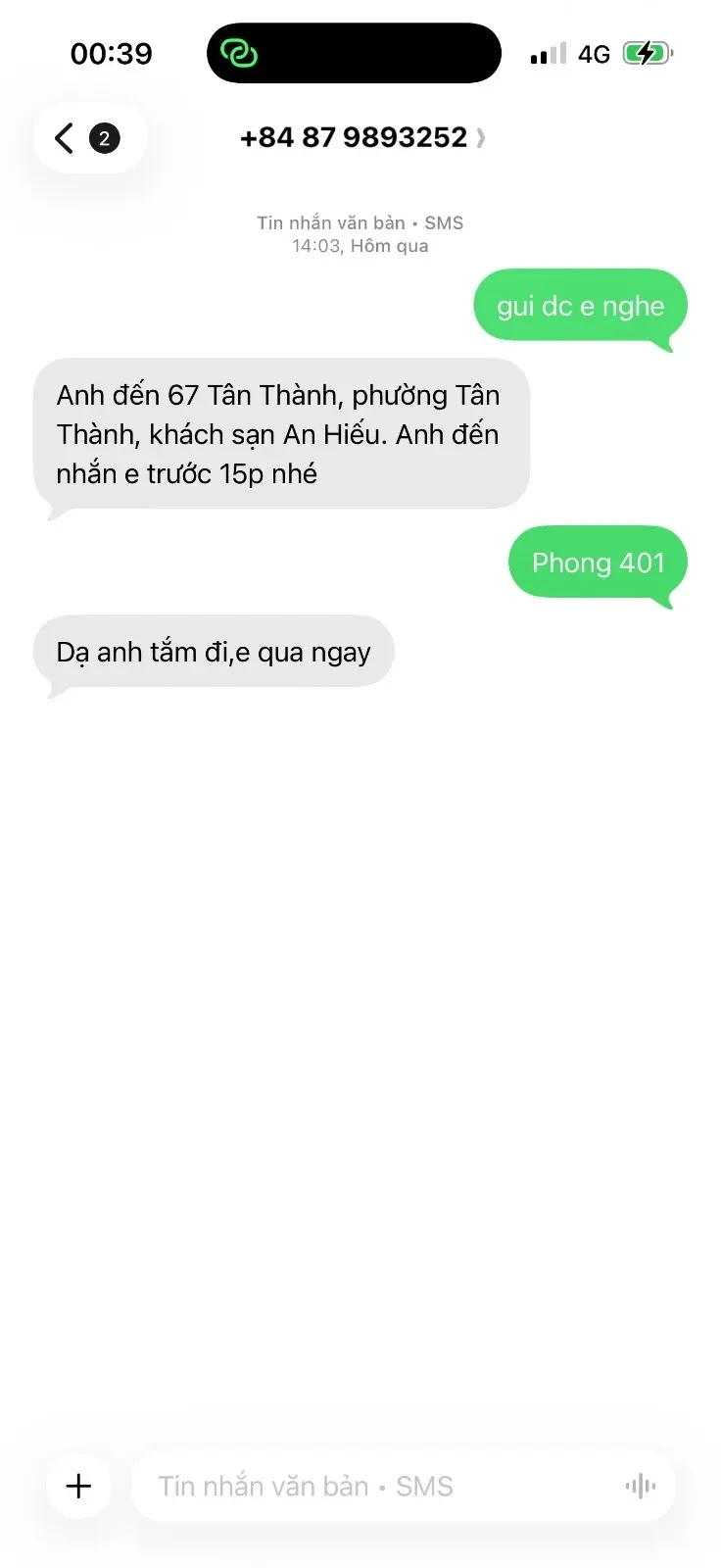 Ảnh checker Ngô Minh chụp khi gặp ANH THƯ LIMITIT ĐẲNG CẤP GÁI XINH DÂM SỐ 1 (ảnh 2/4)