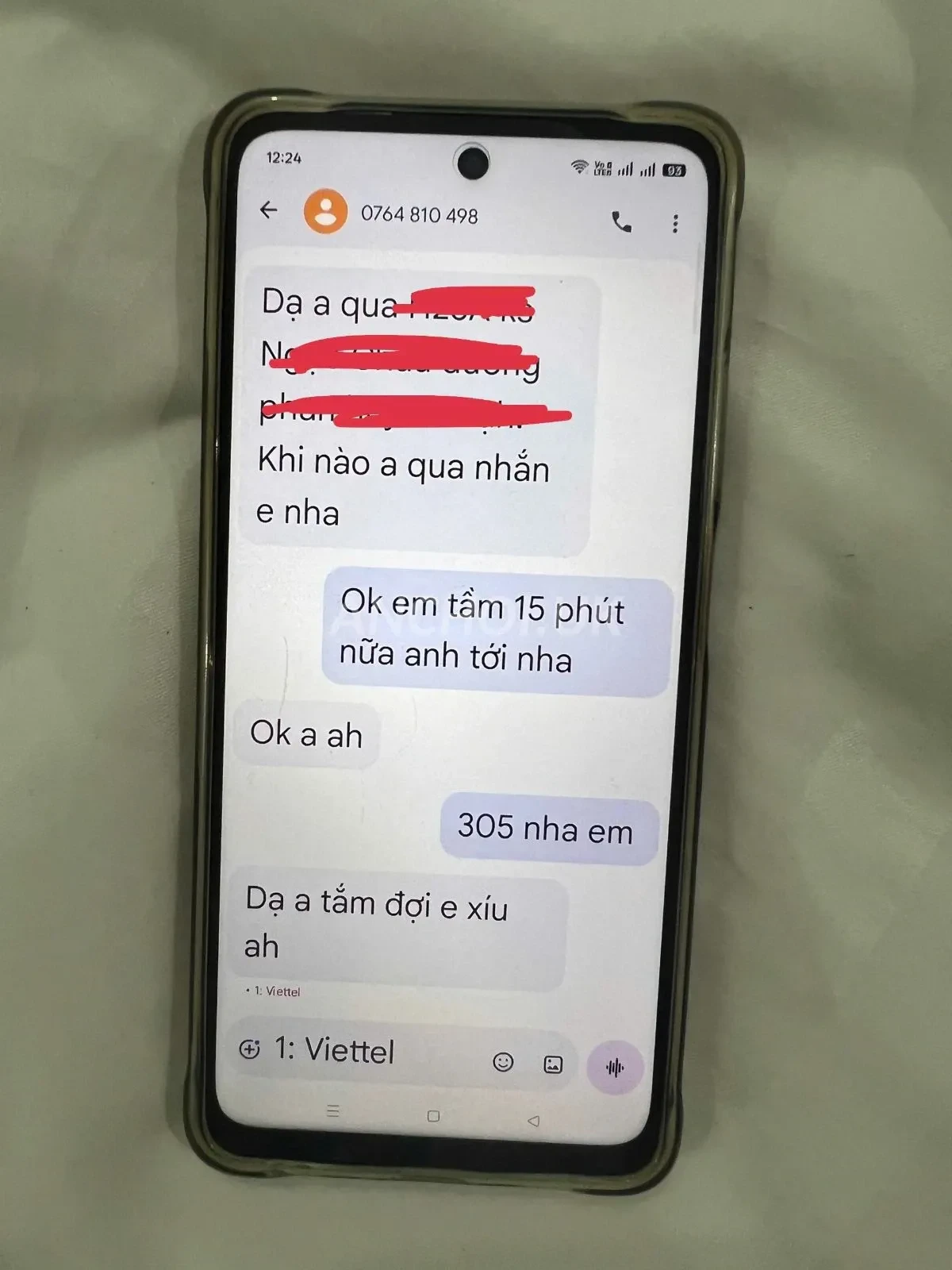 Ảnh checker Duongnghia chụp khi gặp THU VÂN - NỮ THẦN FACE CỰC XINH MÔNG BÍM CĂNG MỌNG (ảnh 4/4)